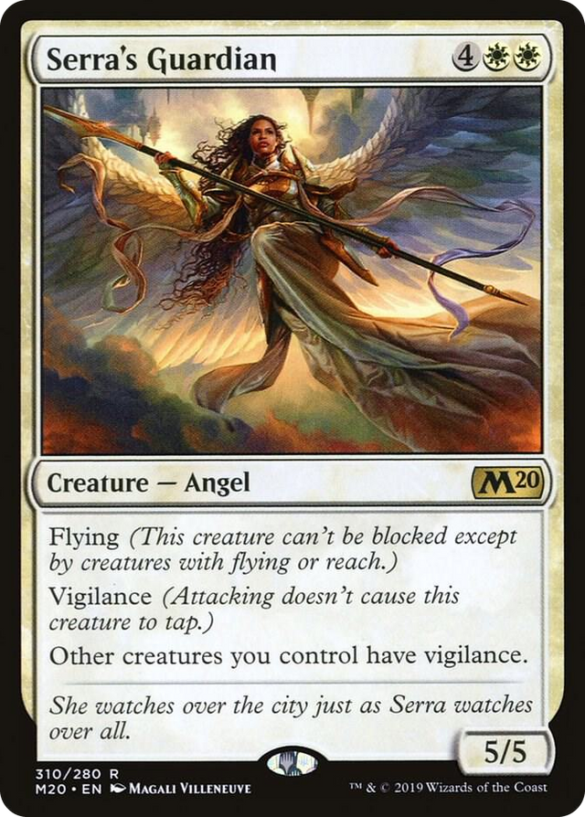 0310 Serra's Guardian R Core Set 2020