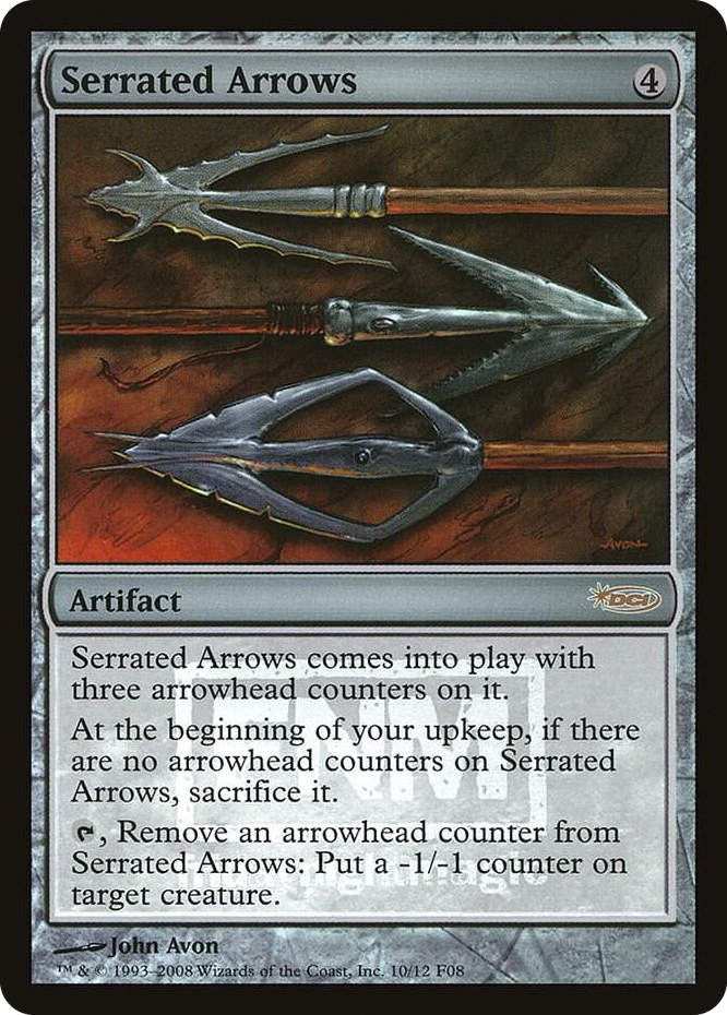 Serrated Arrows #10 P - FNM Promos Pokemon card