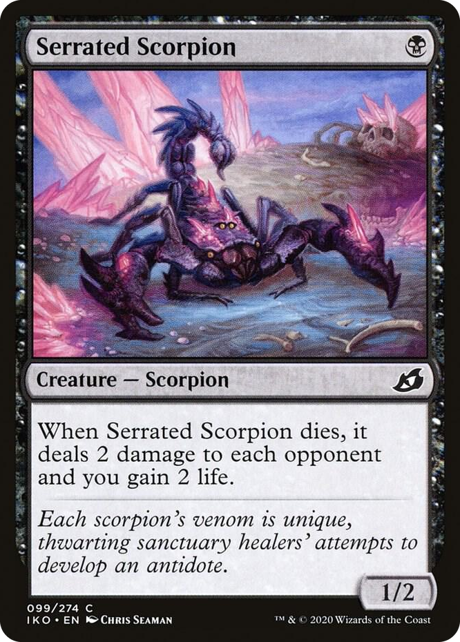 0099 Serrated Scorpion C Lair of Behemoths
