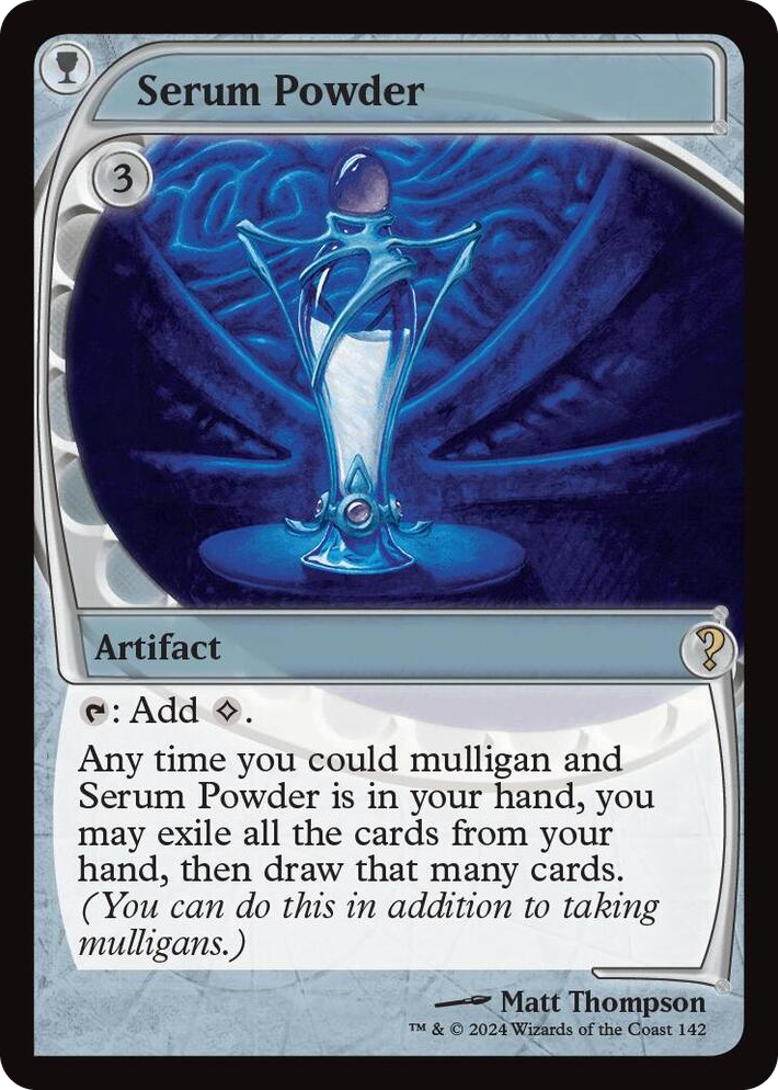 0142 Serum Powder (Future Sight) R Mystery Booster 2