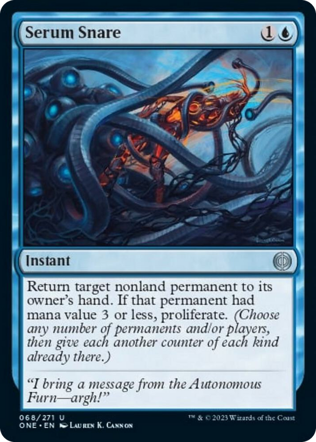 0068 Serum Snare U Phyrexia: All Will Be One
