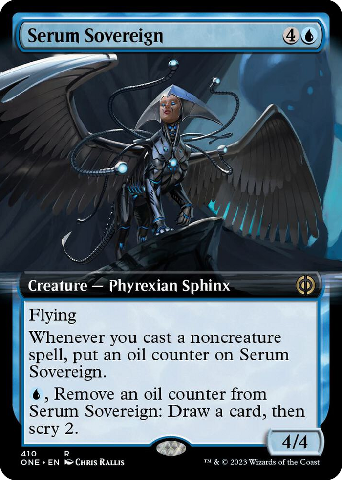 Serum Sovereign (Extended Art) #410 R - Phyrexia: All Will Be One Pokemon card