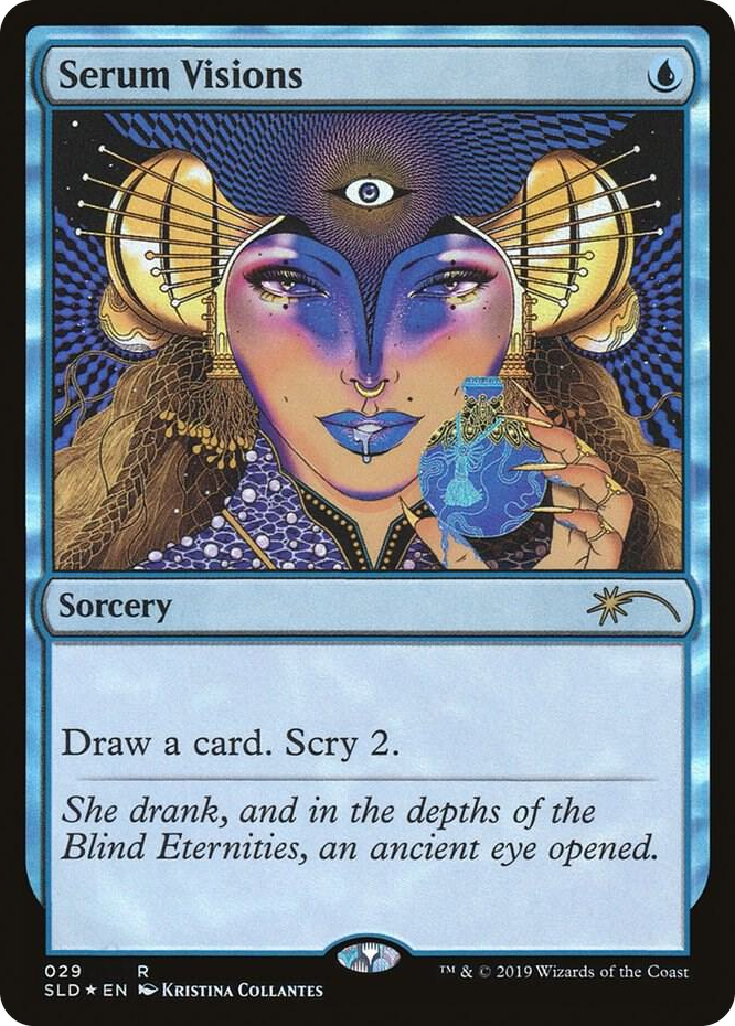 Serum Visions (029) #29 R - Secret Lair Drop Series Pokemon card