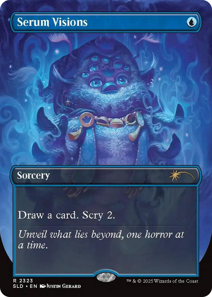 Serum Visions (2323) #2323 R - Secret Lair Drop Series Pokemon card
