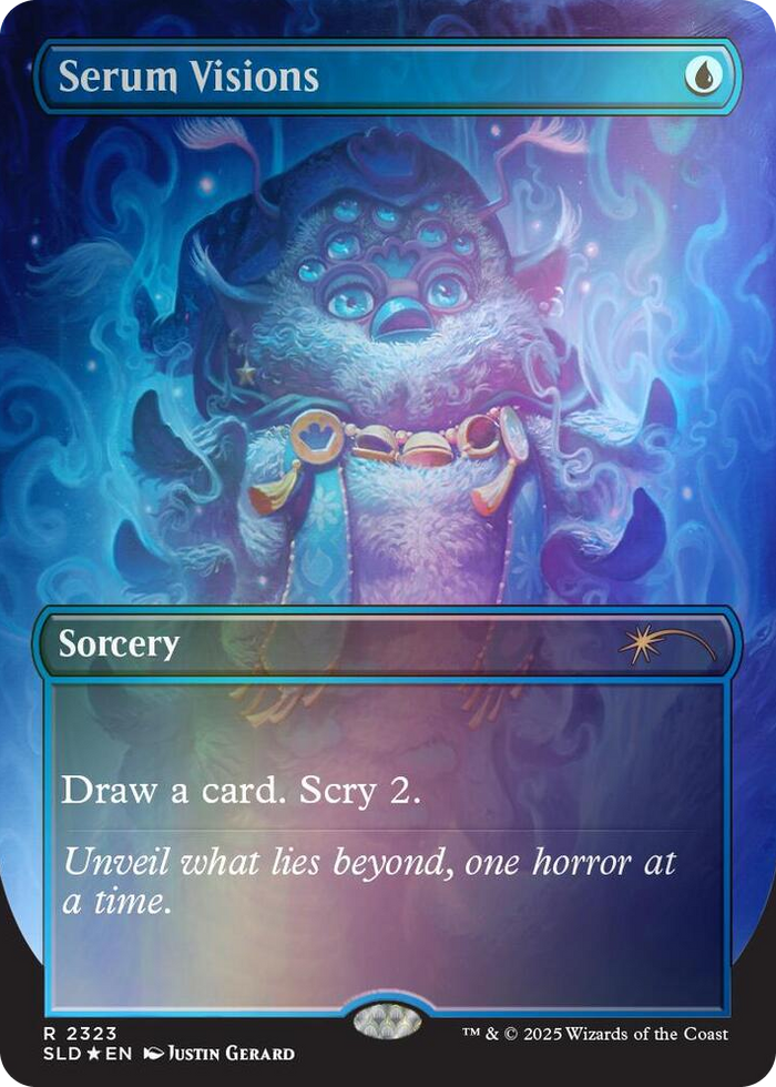 Serum Visions (2323) (Rainbow Foil) #2323 R - Secret Lair Drop Series Pokemon card