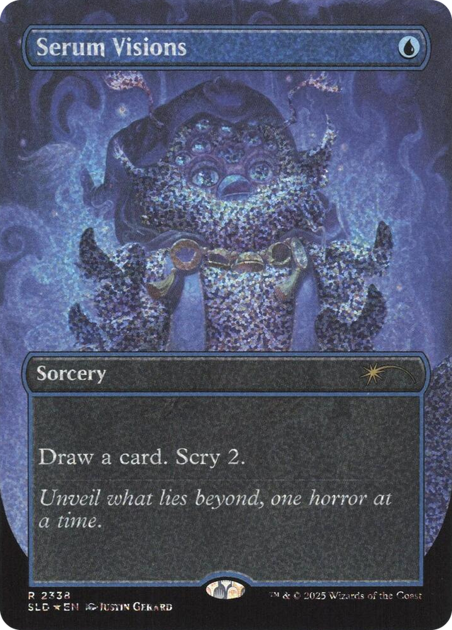 2338 Serum Visions (2338) (Confetti Foil) R Secret Lair Drop Series