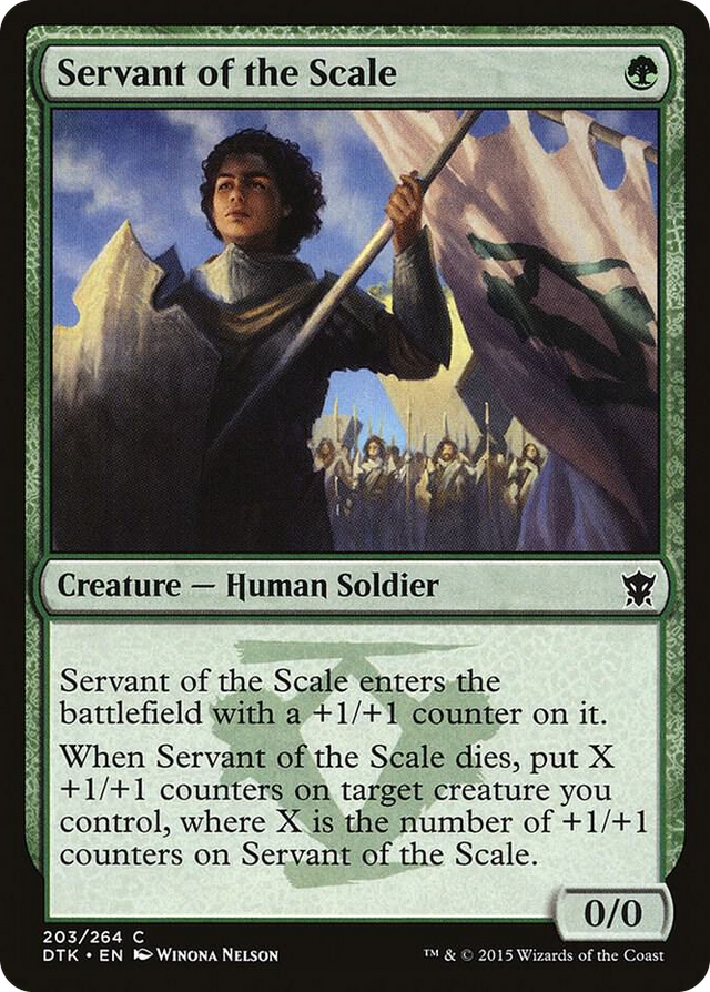0203 Servant of the Scale C Dragons of Tarkir