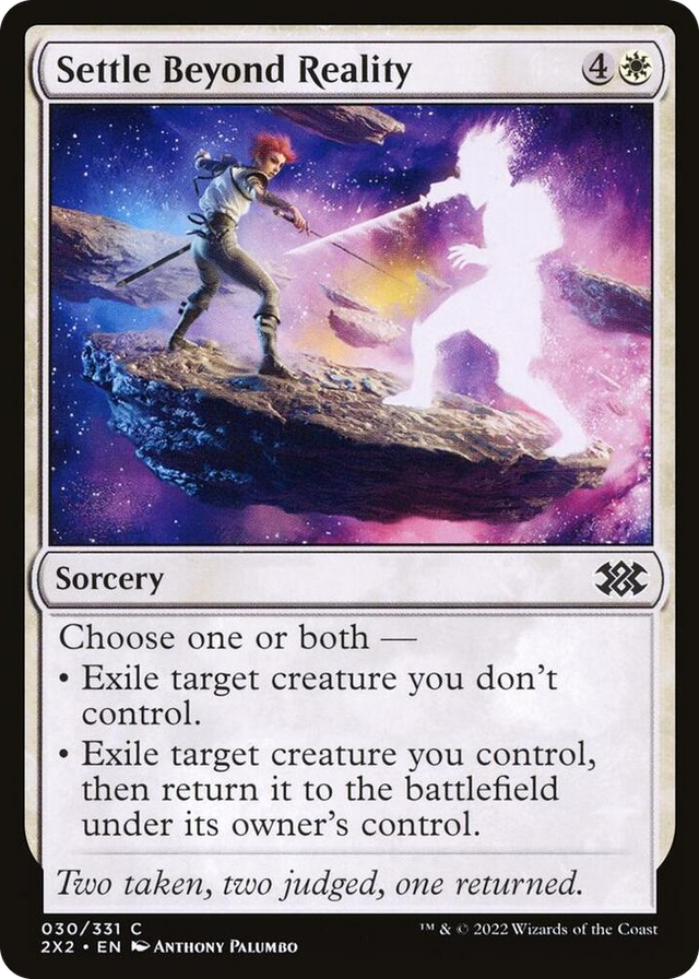 0030 Settle Beyond Reality C Double Masters 2022