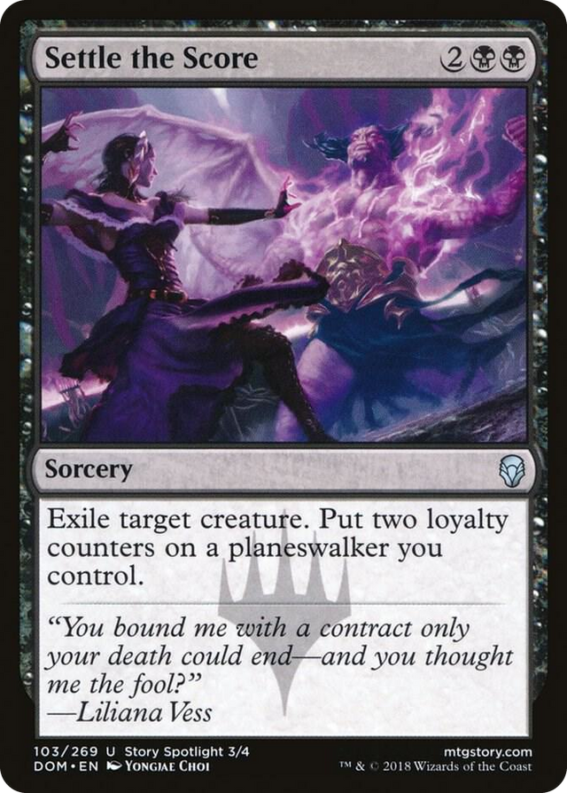 0103 Settle the Score U Dominaria