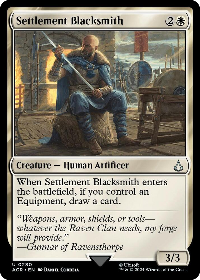 0280 Settlement Blacksmith U Universes Beyond: Assassin's Creed