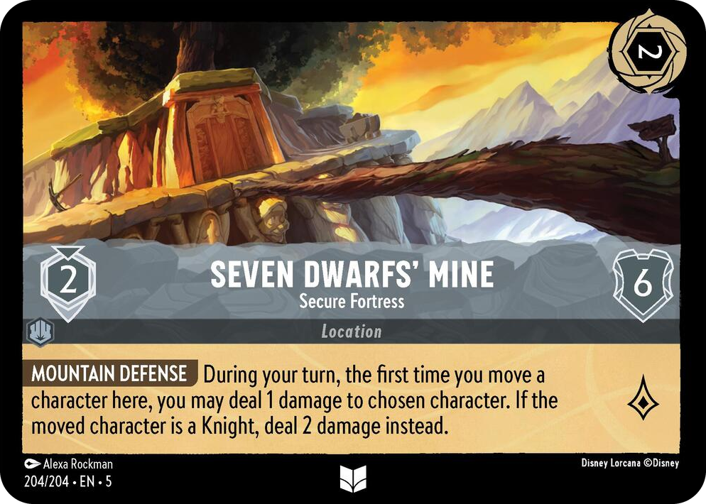 0204 Seven Dwarfs' Mine - Secure Fortress Uncommon Shimmering Skies