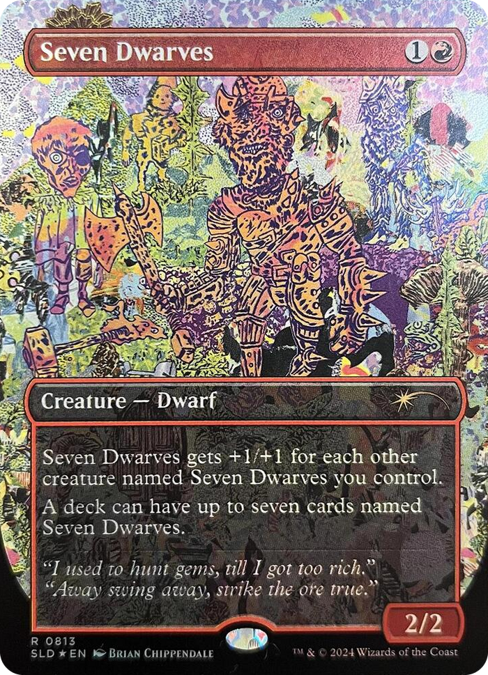 Seven Dwarves (0813) #813 R - Secret Lair Drop Series Pokemon card