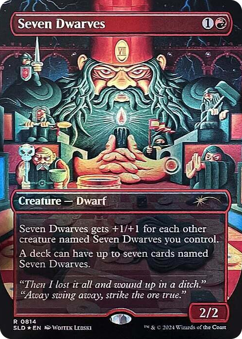 Seven Dwarves (0814) #814 R - Secret Lair Drop Series Pokemon card