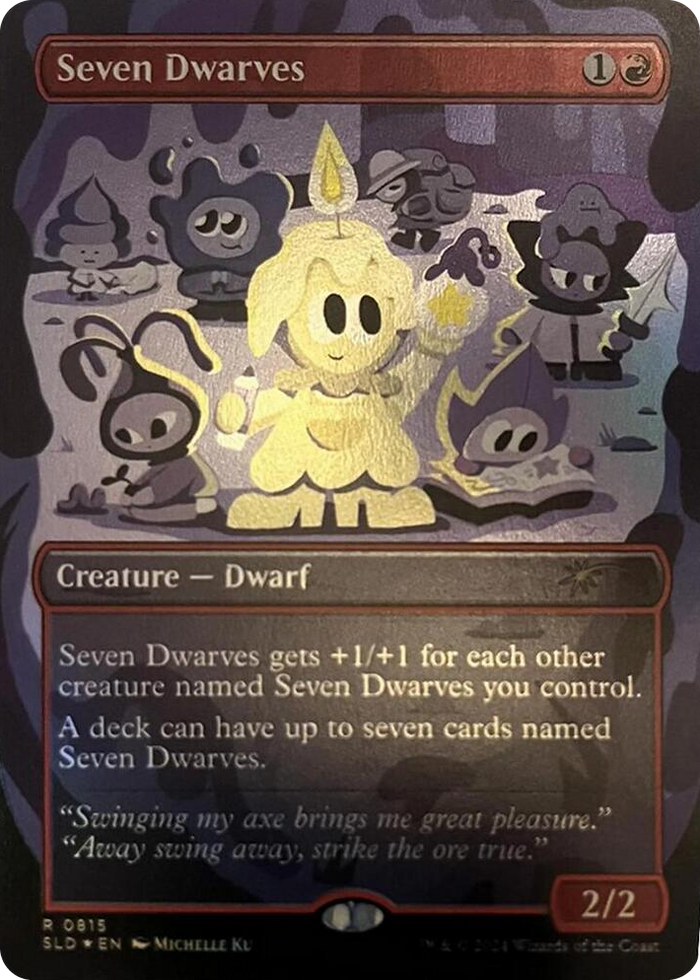 Seven Dwarves (0815) #815 R - Secret Lair Drop Series Pokemon card