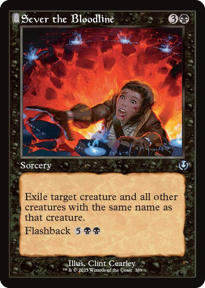 0389 Sever the Bloodline (Retro Frame) U Innistrad Remastered