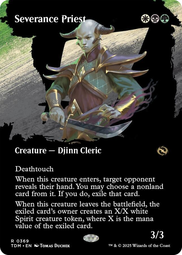 0369 Severance Priest (Borderless) R Dragonstorm