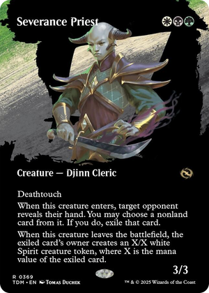 0369 Severance Priest (Borderless) R Dragonstorm