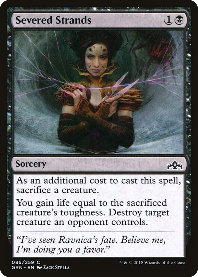 0085 Severed Strands C Guilds of Ravnica