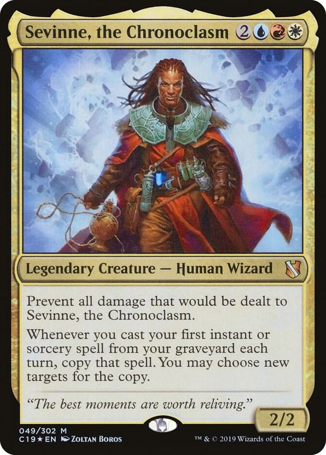 0049 Sevinne, the Chronoclasm M Commander 2019