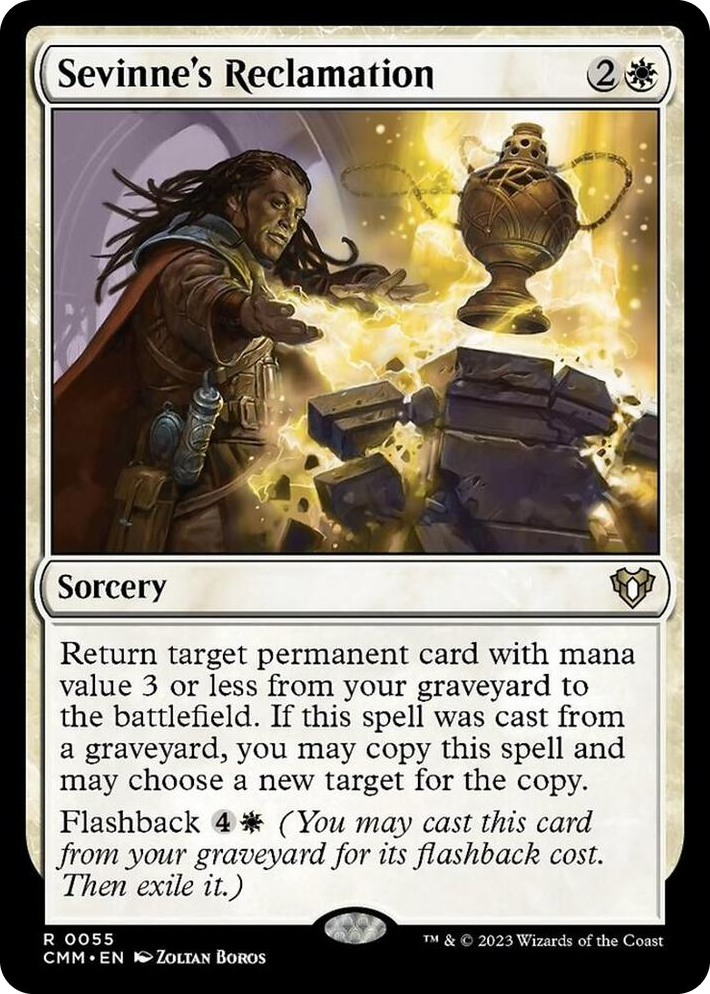 0055 Sevinne's Reclamation R Commander Masters