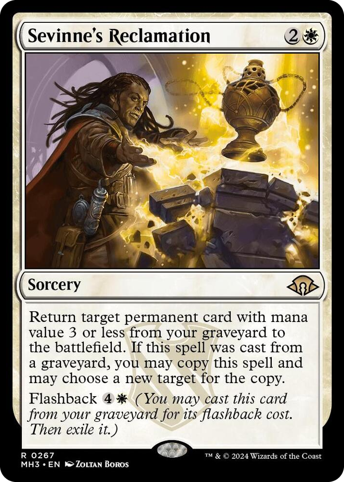 0267 Sevinne's Reclamation R Modern Horizons 3
