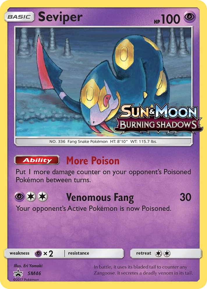 SM046 Seviper - SM46 (Prerelease) Promo SM Promos