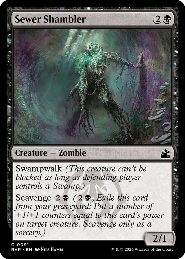 0091 Sewer Shambler C Ravnica Remastered