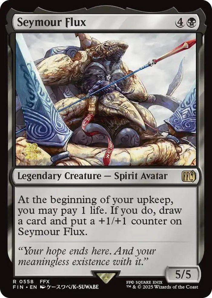 Seymour Flux #558 R - Prerelease Cards Pokemon card