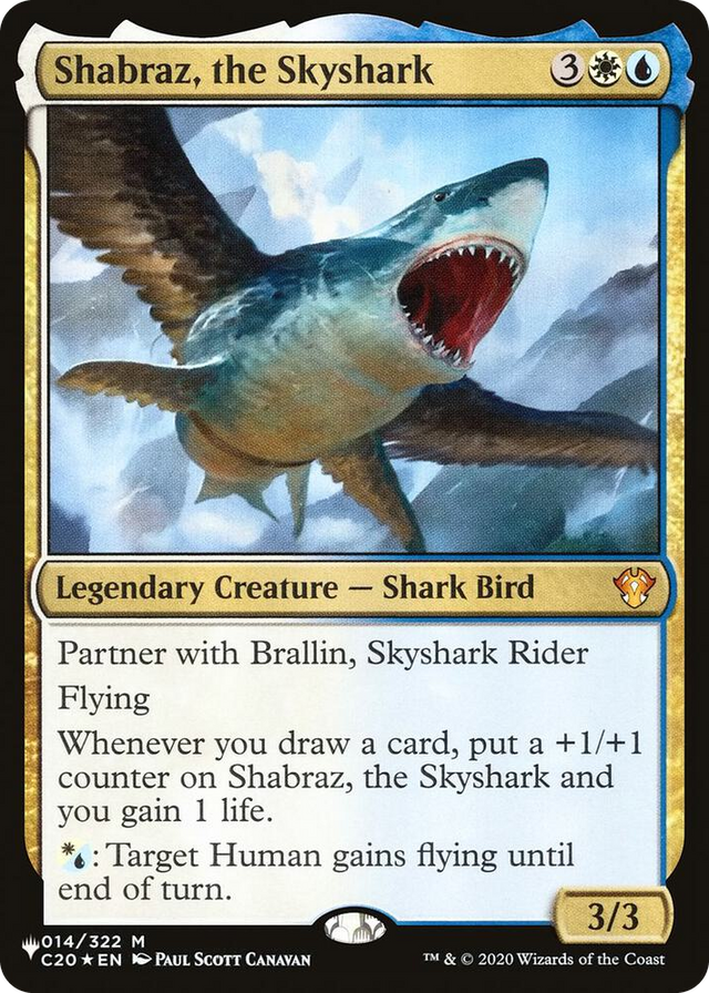 0014 Shabraz, the Skyshark M The List Reprints