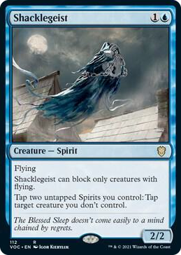 0112 Shacklegeist R Commander: Innistrad: Crimson Vow