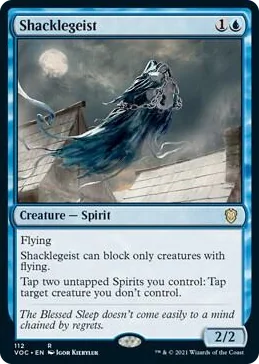 0112 Shacklegeist R Commander: Innistrad: Crimson Vow