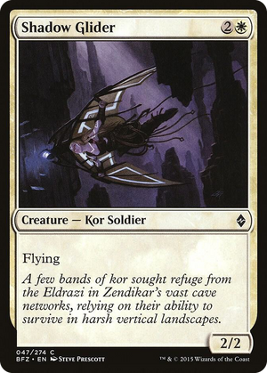 0047 Shadow Glider C Battle for Zendikar