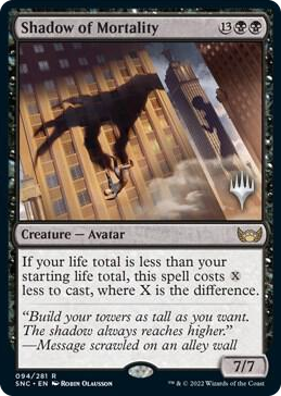 0094 Shadow of Mortality R Promo Pack: Streets of New Capenna