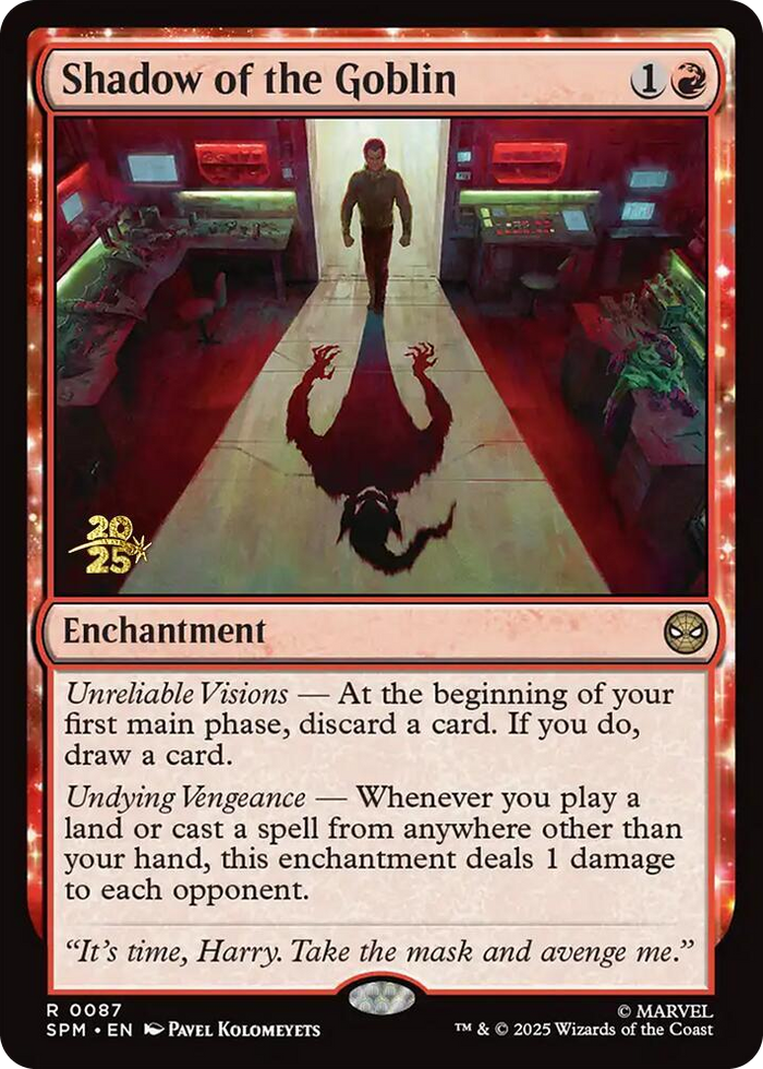 0087 Shadow of the Goblin R Prerelease Cards