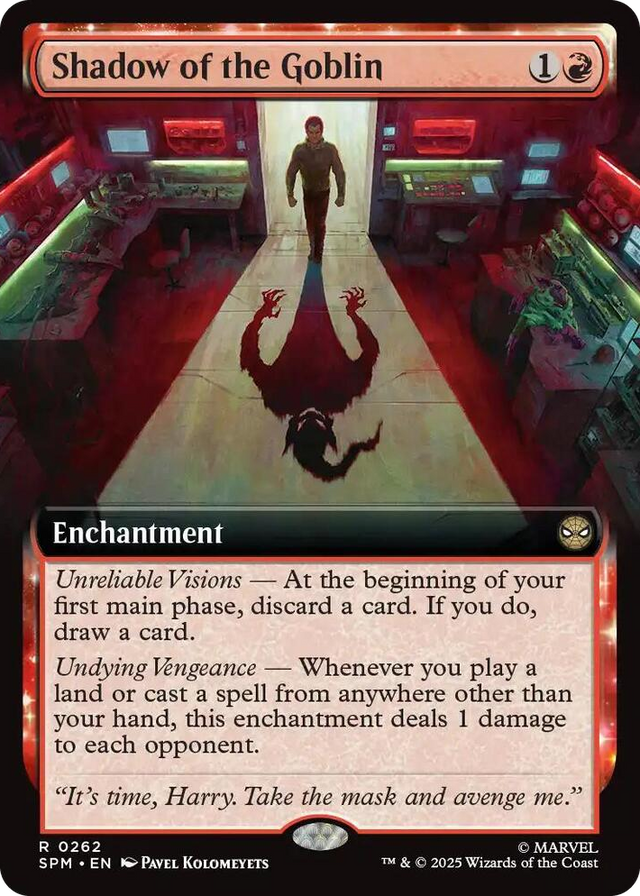 0262 Shadow of the Goblin (Extended Art) R Marvel's Spider-Man