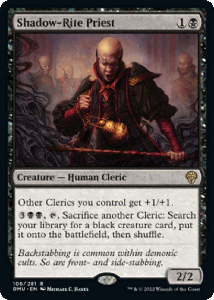0106 Shadow-Rite Priest R Dominaria United