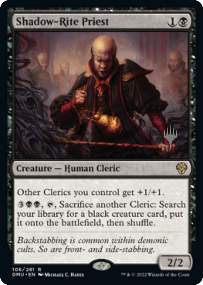 0106 Shadow-Rite Priest R Promo Pack: Dominaria United