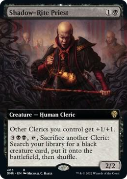 0403 Shadow-Rite Priest (Extended Art) R Dominaria United