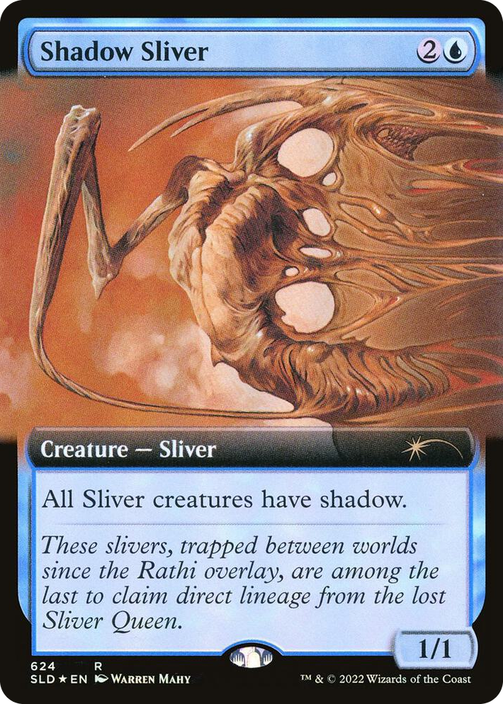 0624 Shadow Sliver (Extended Art) R Secret Lair Drop Series