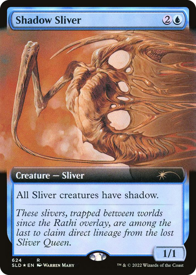 0624 Shadow Sliver (Extended Art) R Secret Lair Drop Series