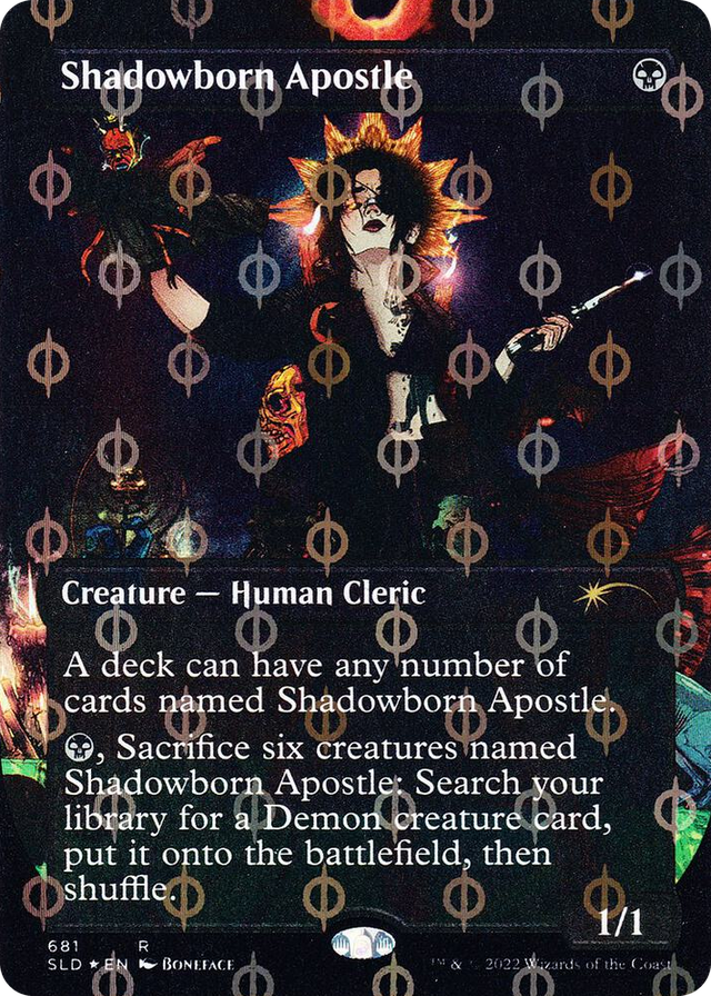 0681 Shadowborn Apostle (681) (Step-and-Compleat Foil) R Secret Lair Drop Series