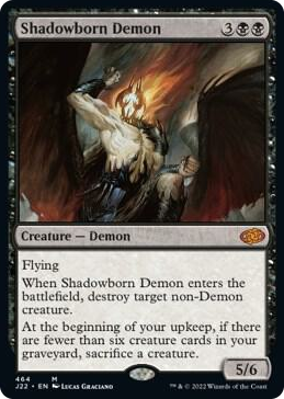 Shadowborn Demon #464 M - Jumpstart 2022 Pokemon card