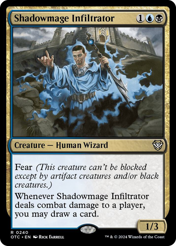 0240 Shadowmage Infiltrator R Commander: Outlaws of Thunder Junction