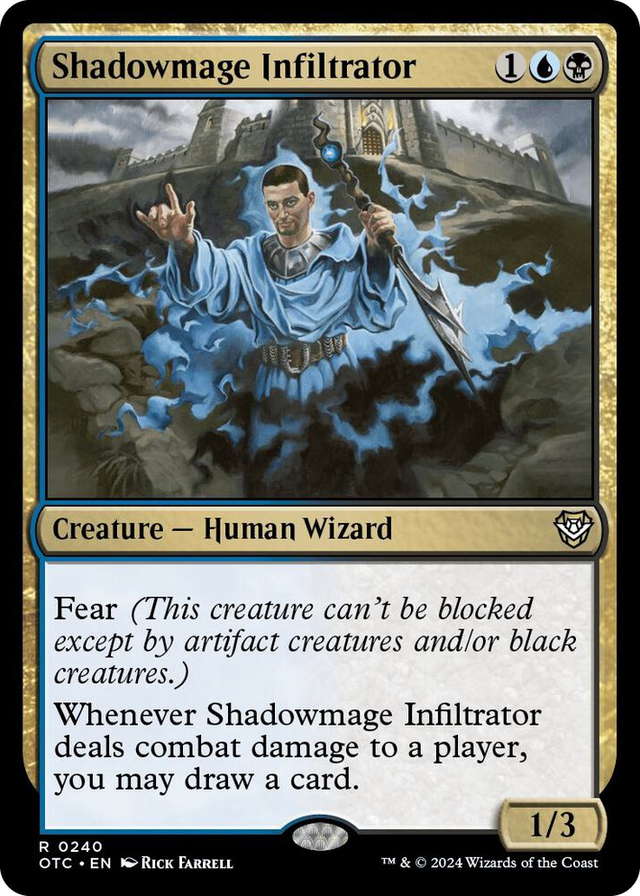 0240 Shadowmage Infiltrator R Commander: Outlaws of Thunder Junction