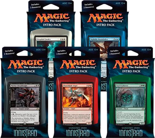 Shadows over Innistrad Intro Pack - Set of 5 - Shadows over Innistrad sealed product