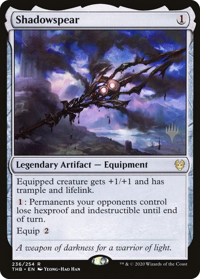 0236 Shadowspear R Promo Pack: Theros Beyond Death