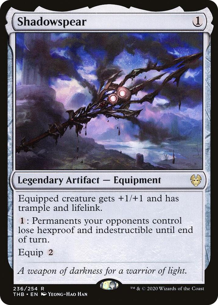 0236 Shadowspear R Theros Beyond Death