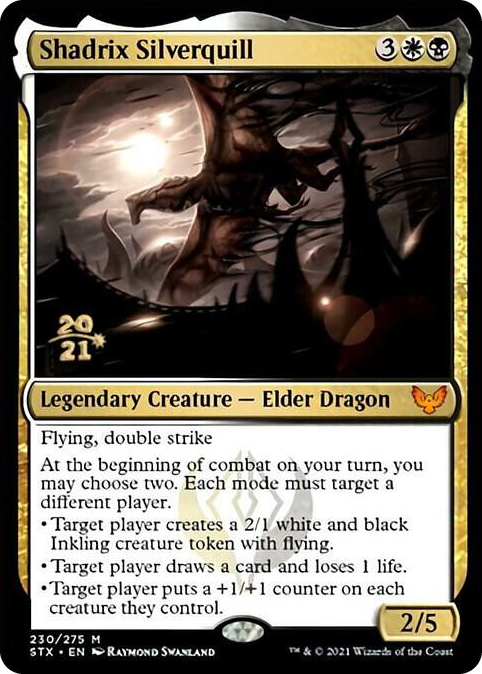 Shadrix Silverquill #230 M - Prerelease Cards Pokemon card