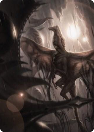 0059 Shadrix Silverquill Art Card S Art Series: Strixhaven