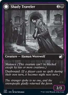 0120 Shady Traveler C Innistrad: Double Feature